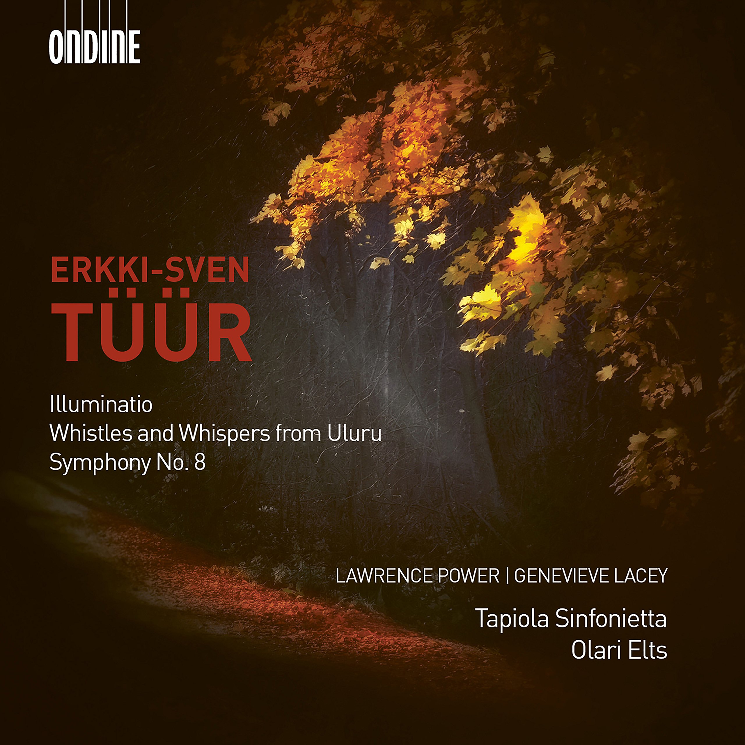 Erkki-Sven Tüür: Illuminatio, Whistles and Whispers From Uluru, Symphony No. 8
