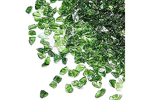 High Luster Crushed Glass Chips for Resin Art