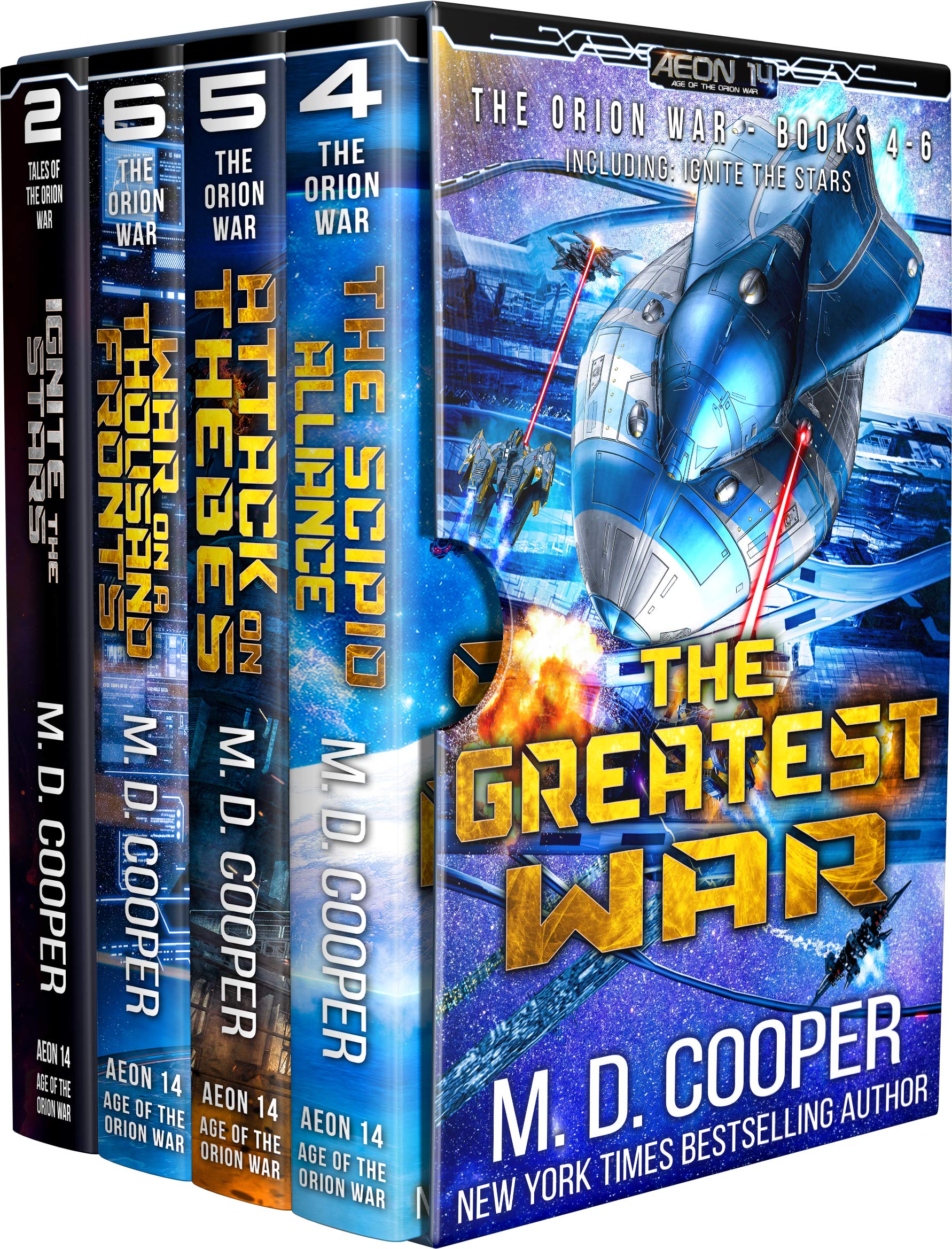 The Greatest War - The Orion War Books 4-6 (The Orion War Collection Book 2)