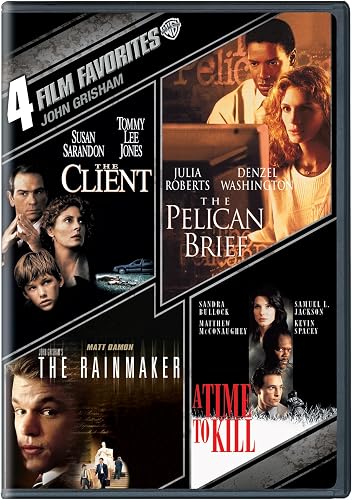 4 Film Favorites: John Grisham (The Client, The Pelican Brie