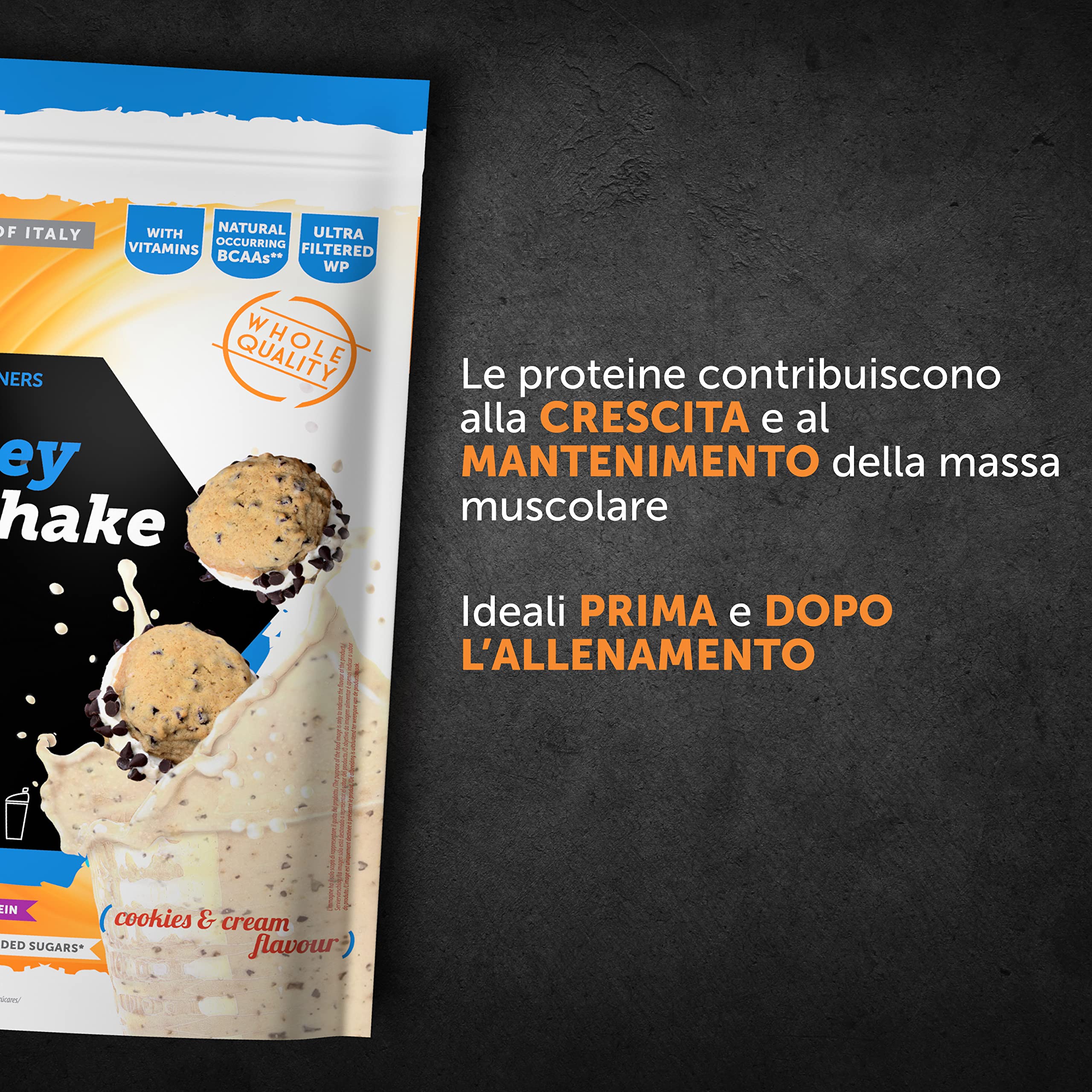 NAMEDSPORT 100% BIAŁKO SHAKE COOKI.900G