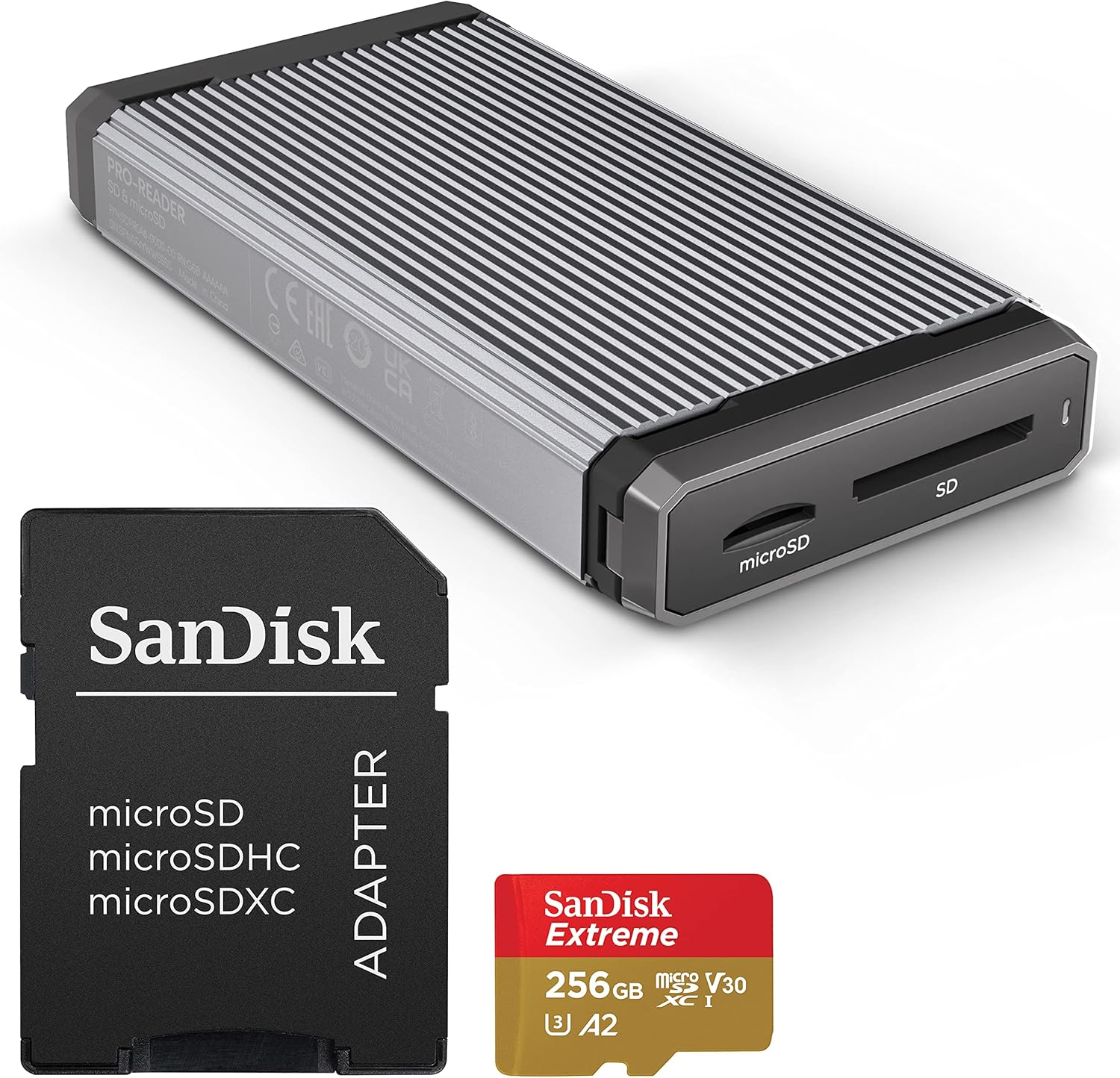 SanDisk 256GB Extreme microSDXC UHSI Memory Card with Adapter Up to