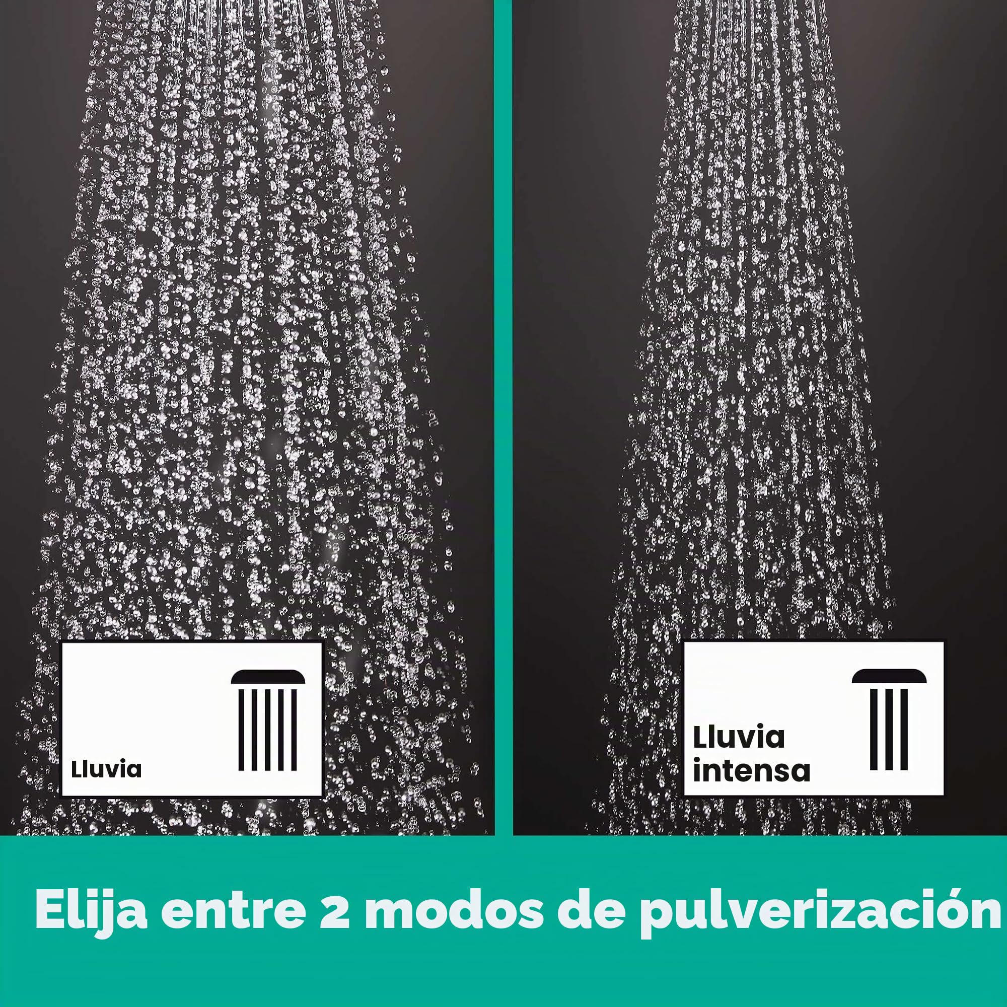 hansgrohe Vernis Blend Set de ducha 100 Vario con barra de ducha Crometta 65 cm, cromo, 26275000