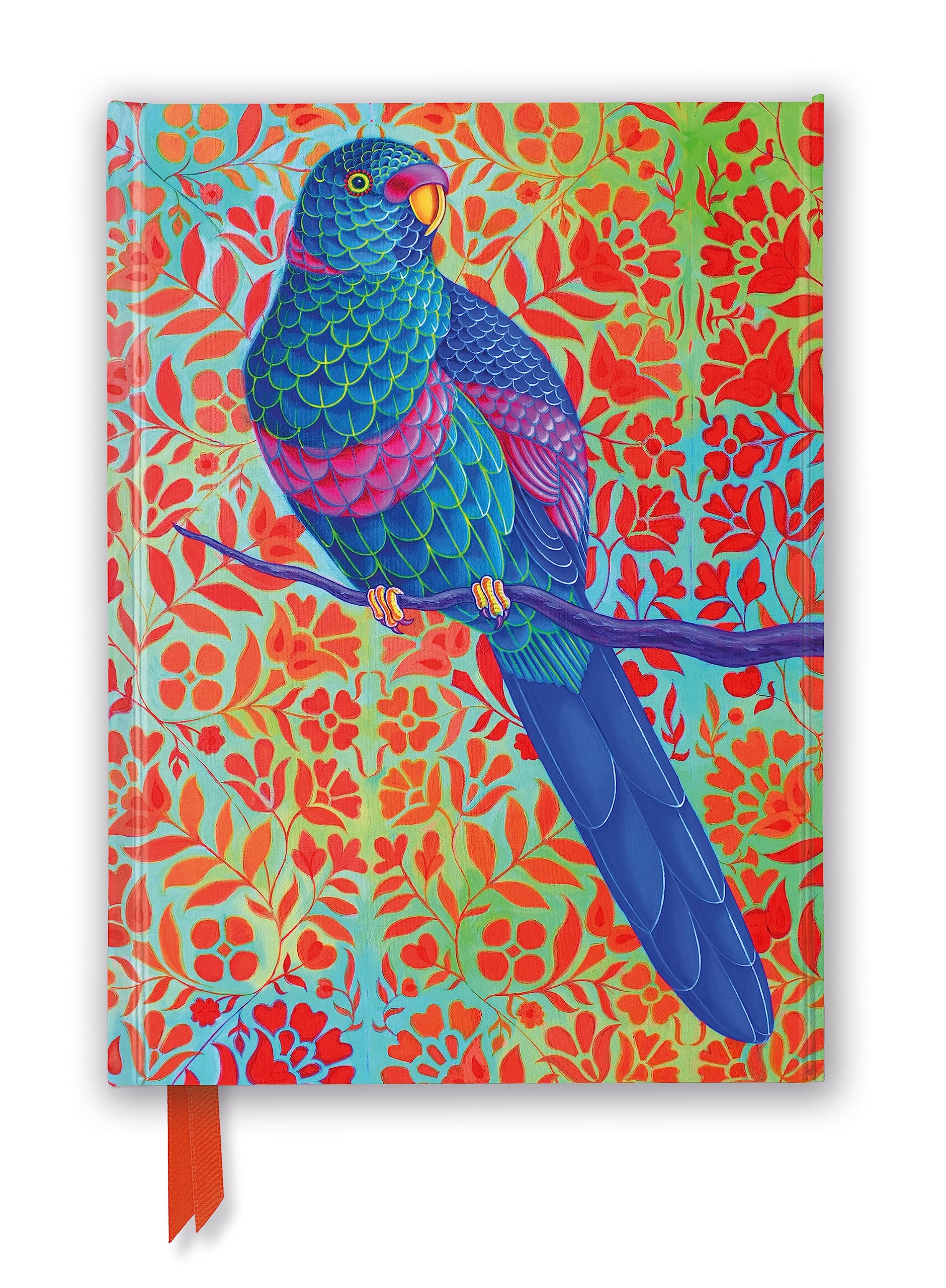 Jane Tattersfield: Blue Parrot (Foiled Journal) (Notebook / blank book)