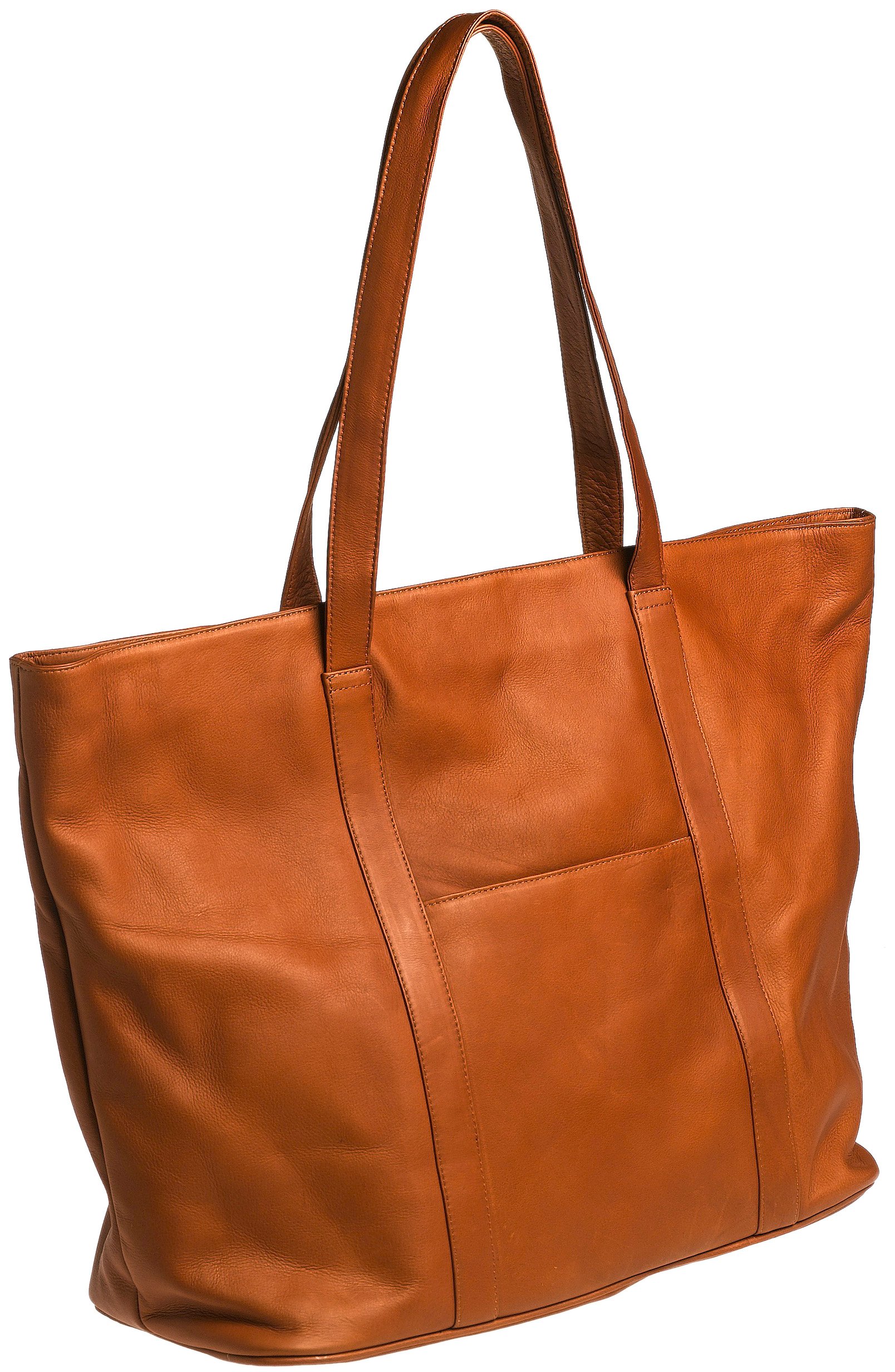 LaticoLeathers Suburban Leather Tote Bag for Women (Natural)
