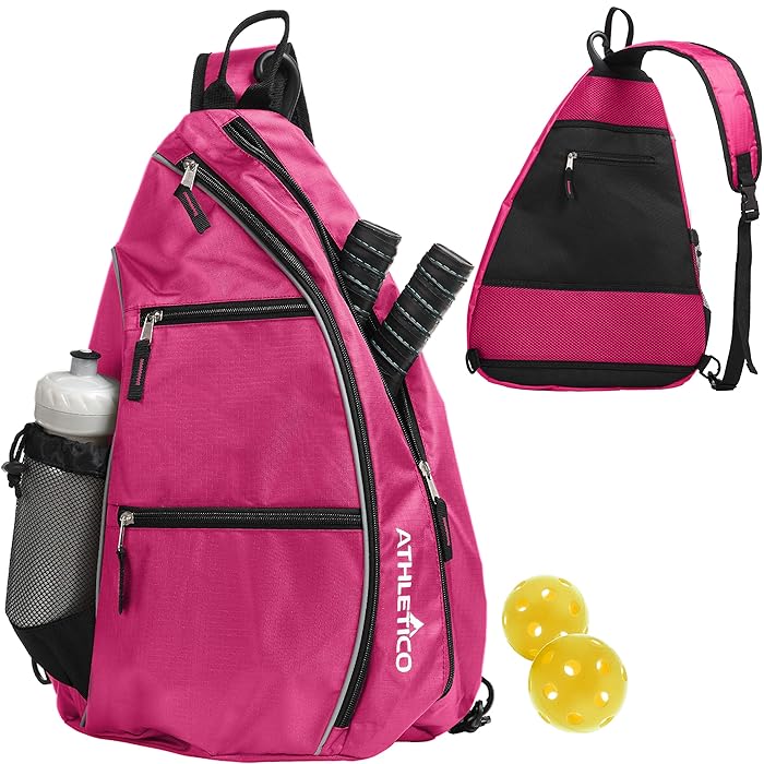 Buy Athletico Sling Bag Crossbody Backpack For Pickleball Tennis buy-athletico-sling-bag-crossbody-backpack-for-pickleball-tennis