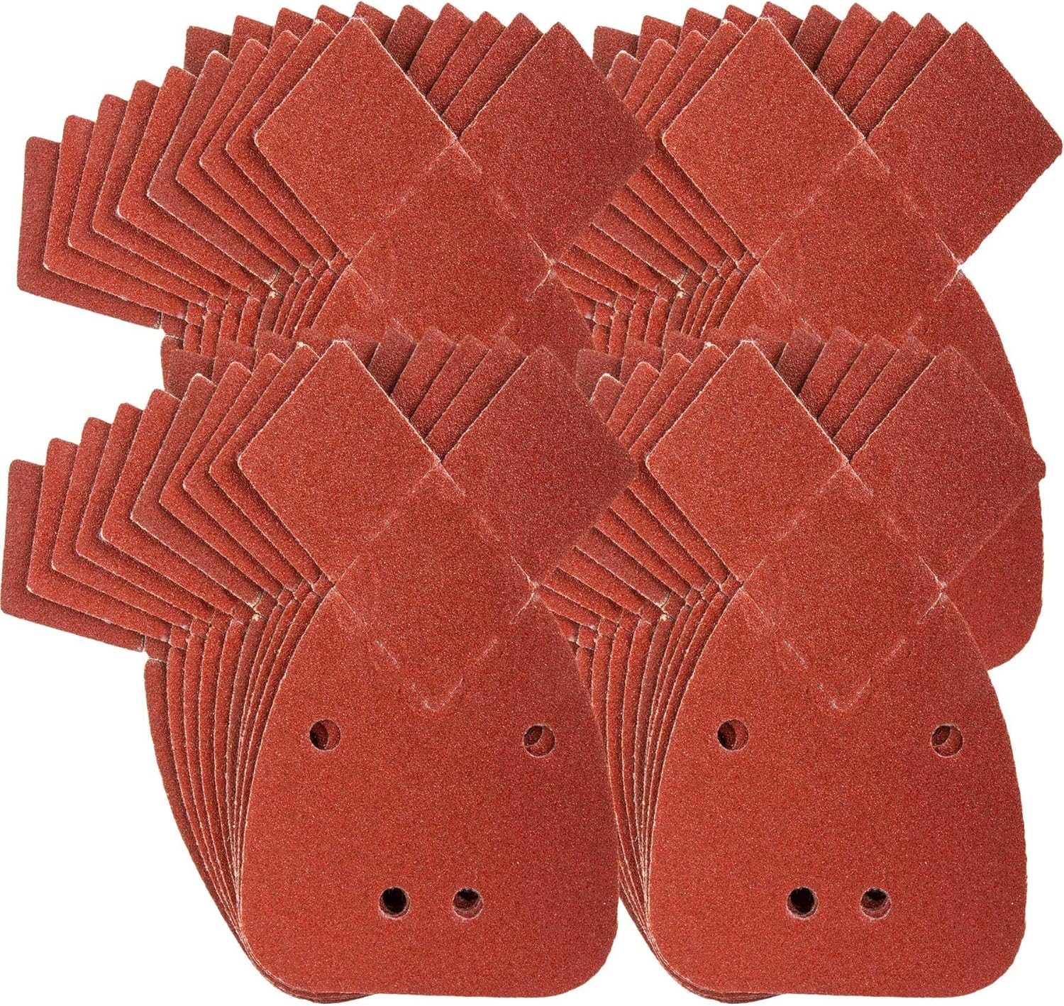 Silverline 766555 Hook & Loop Detail Sander Sheets with 2 Tips 140mm 80 Grit Amazon.co.uk DIY