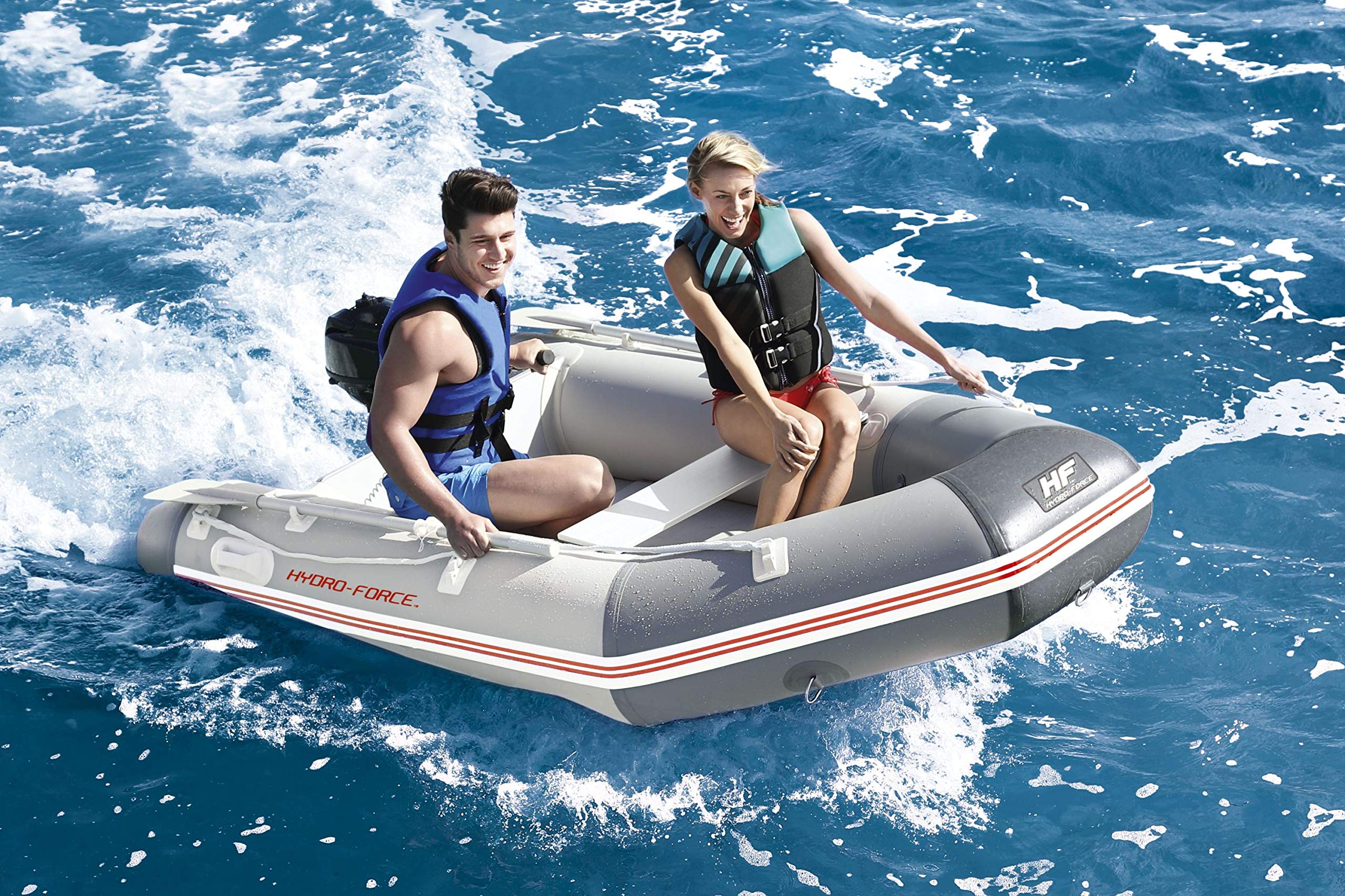 Bestway 65047-3 Set gommone Caspian Pro Hydro-Force ™