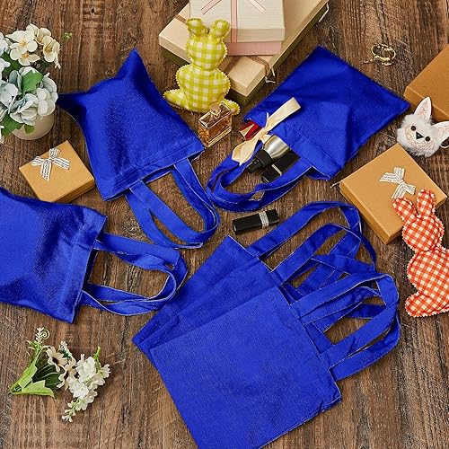 Vista 135 de Amylove 24 mini bolsas de lona en blanco para sublimación, reutilizables, para comestibles, equipaje de bricolaje, para fiestas incluso