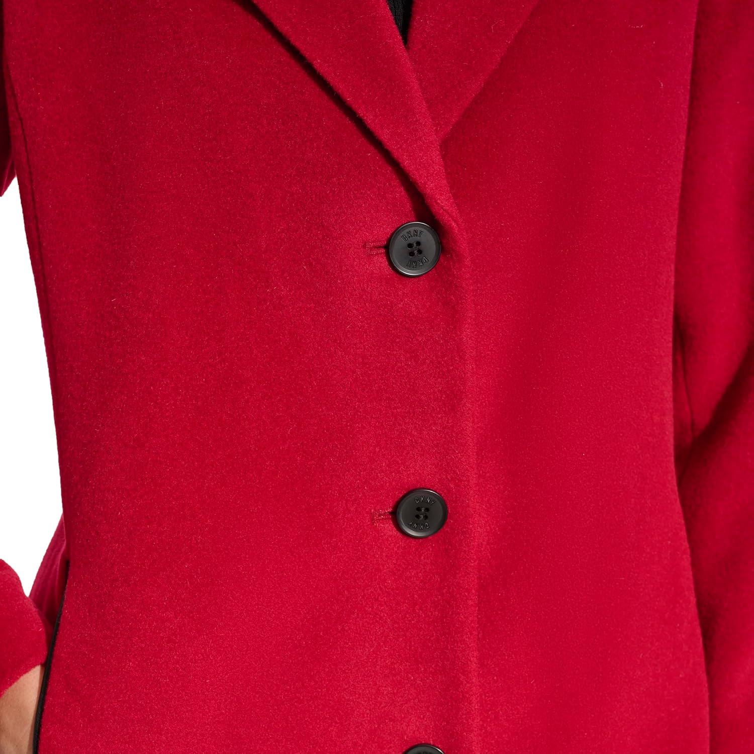 DKNY Womens Walker Wool Coat - Image 5
