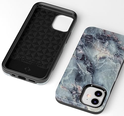 Miniatura 5 de Casely Funda para iPhone 12 Mini  Compatible con MagSafe  Los opuestos se atraen  Funda de montaña con bloques de color de día y noche