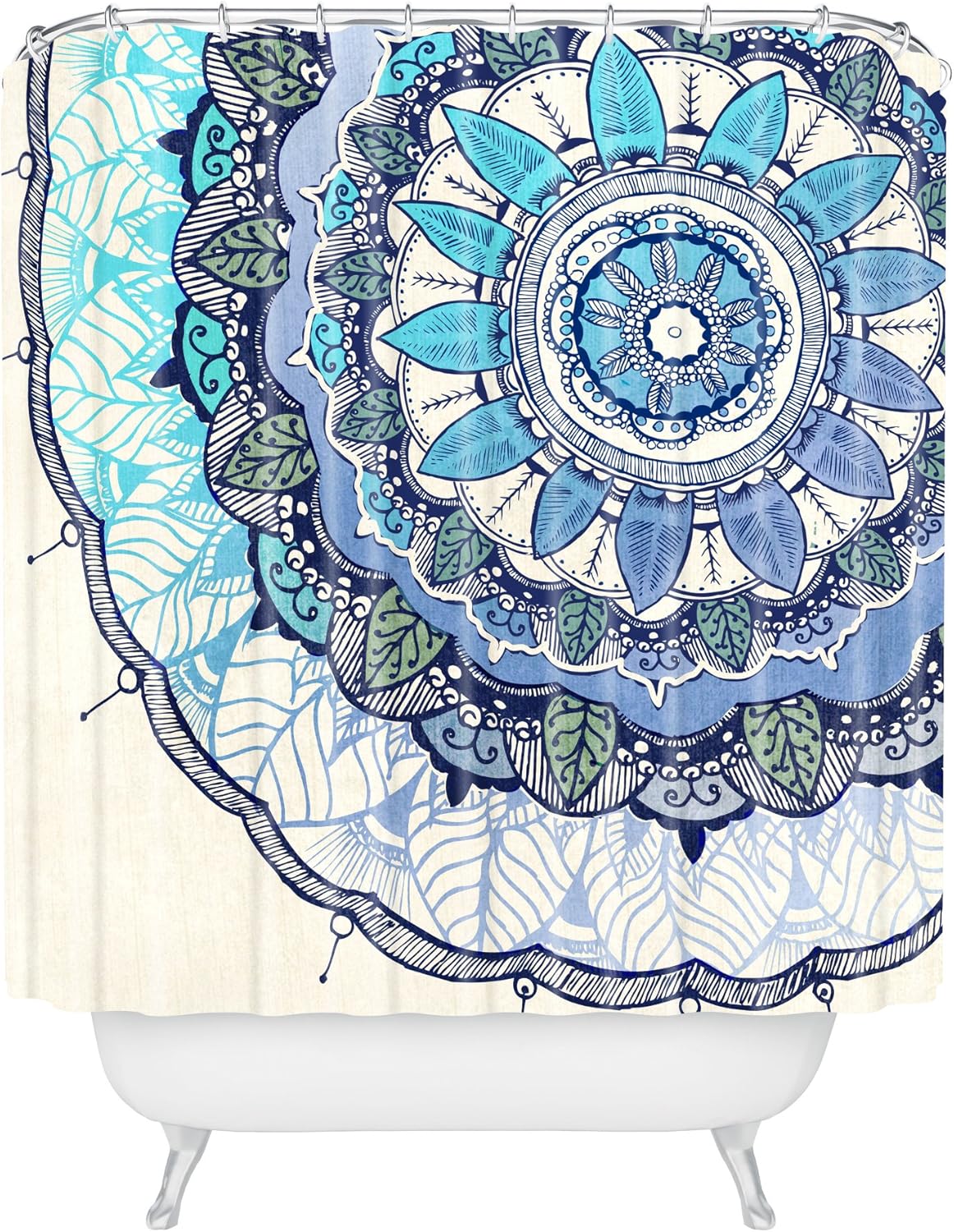 Deny Designs Rosebudstudio Lovely Soul Shower Curtain, 69" x 72"