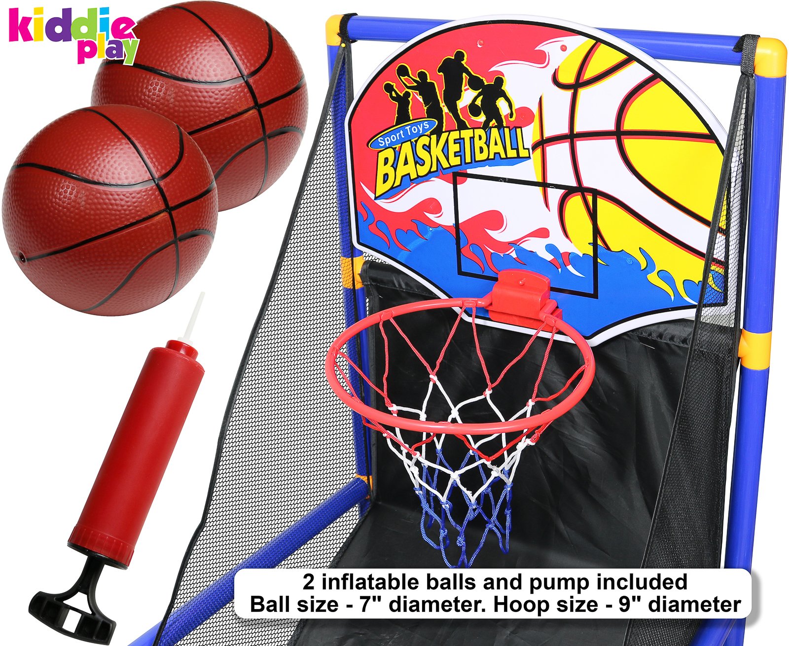 Kiddie Play Toy Basketball Hoop Arcade Game Indoor Sports Toys for Kids