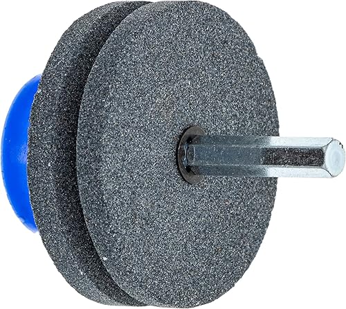 Miniatura 2 de 8TEN Rueda de piedra para cortacésped para herramientas de jardín tractor, accesorio de taladro de mano, paquete de 2