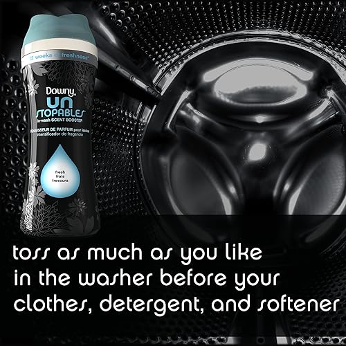 Vista 101 de Downy Unstopable - Perlas potenciadoras de aroma de lavandería para lavadora, exuberante, 20.1 onzas
