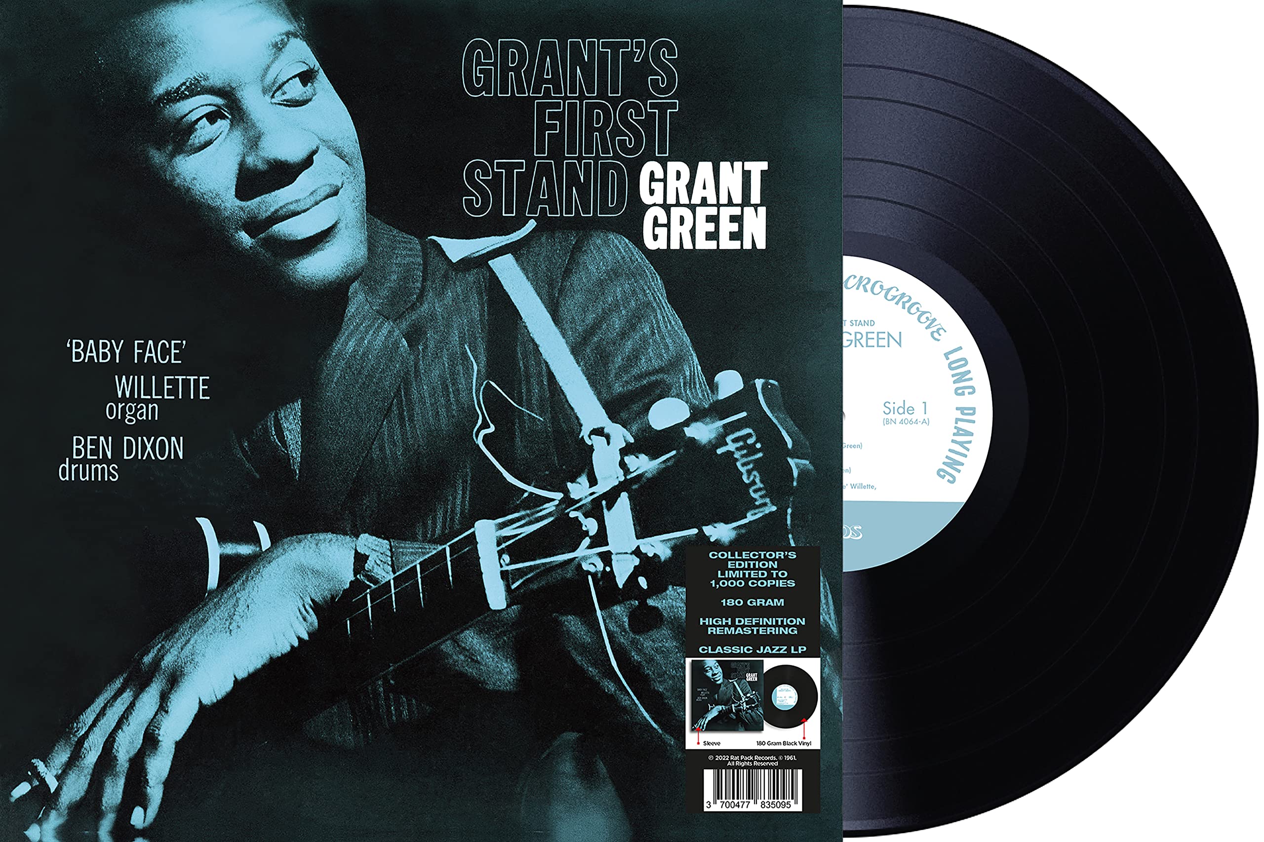 米、欧LP Grant Green Grants First Stand 7745061 Blue Note, UMe /00260 GRANT GREEN - Grant Green - Grant's First Stand LP (Blue
