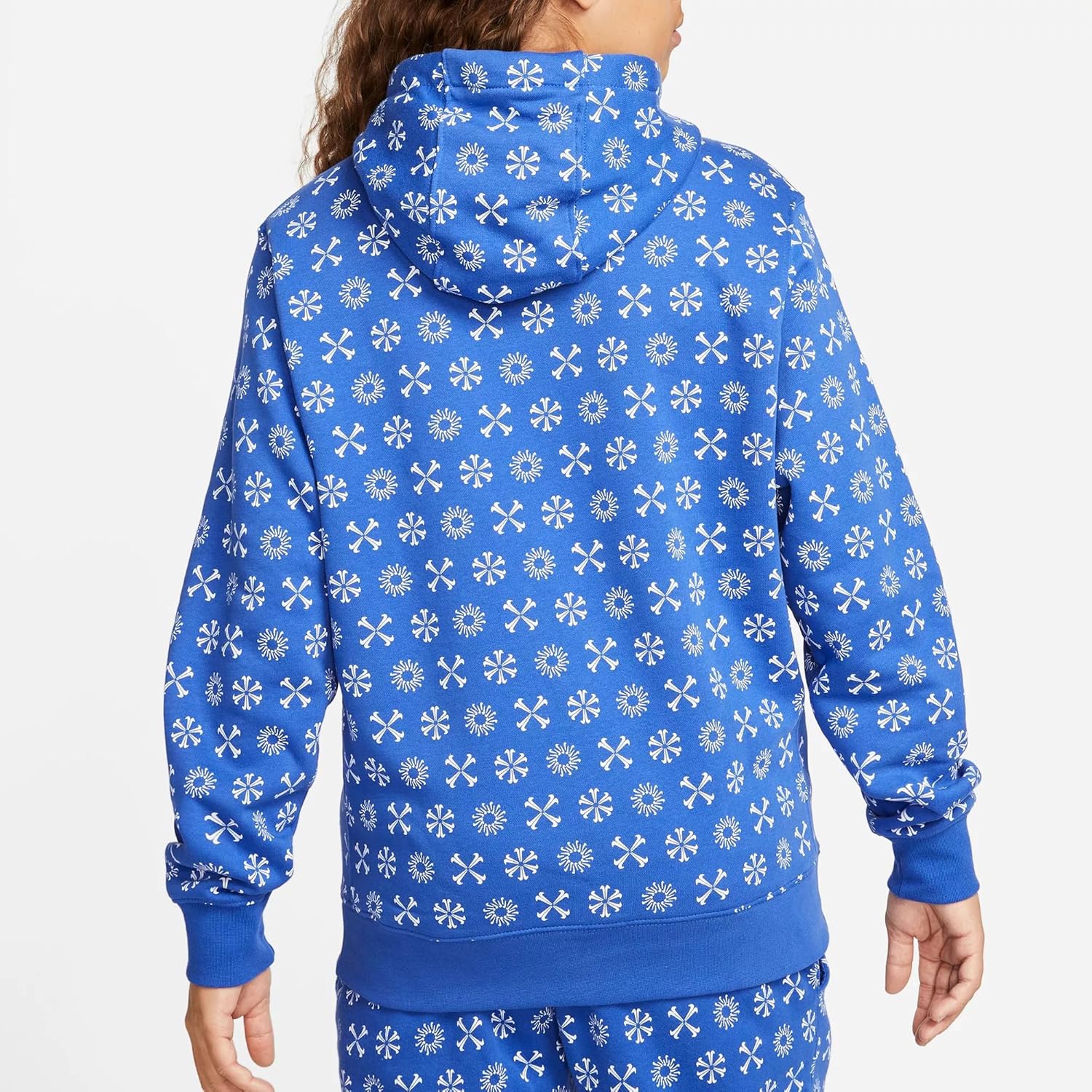 Nike Men's Sportswear Club Pullover Monogram Hoodie - Image 2