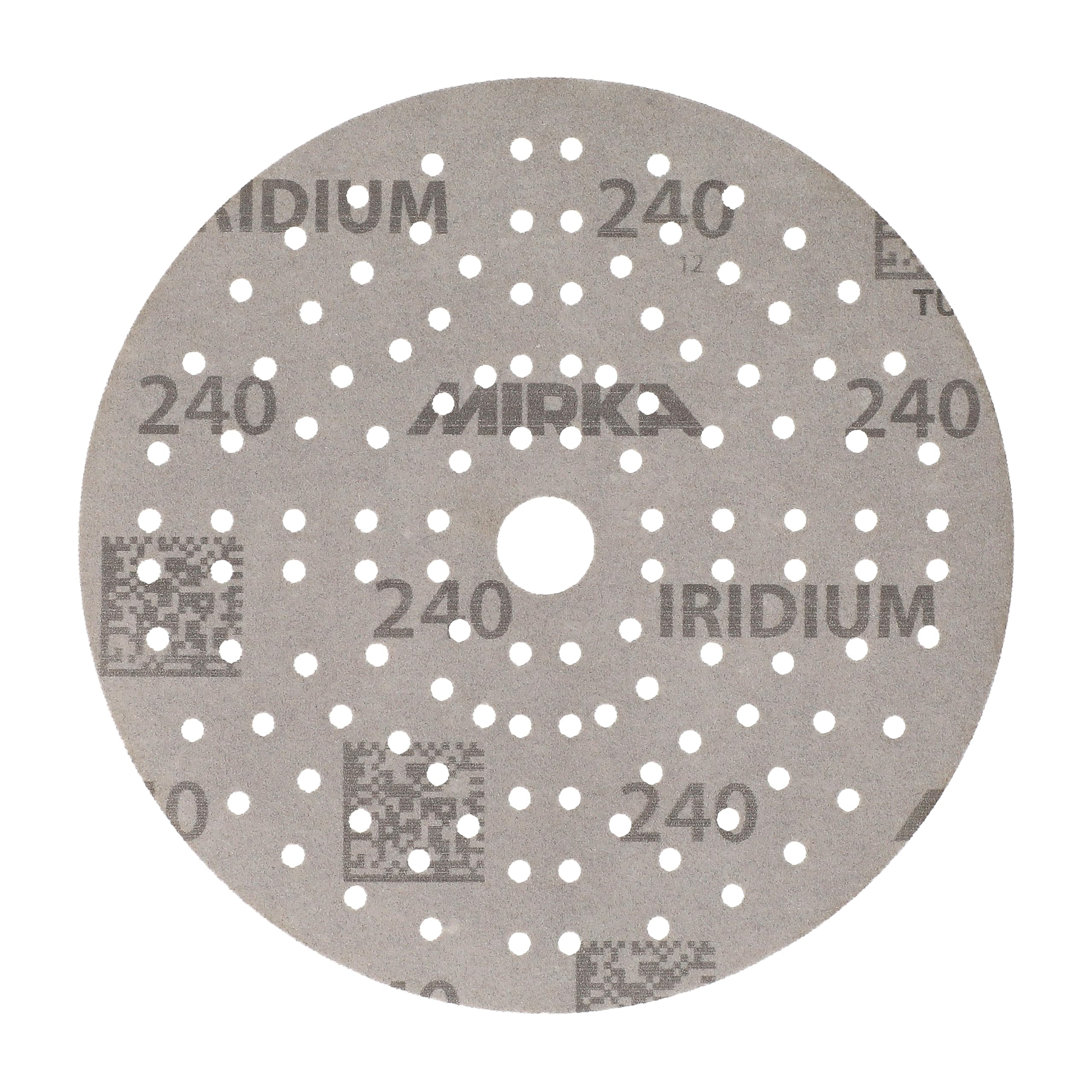 Mirka Papier ścierny Iridium 150 mm rzep 121 otworów ziarnistość 240
