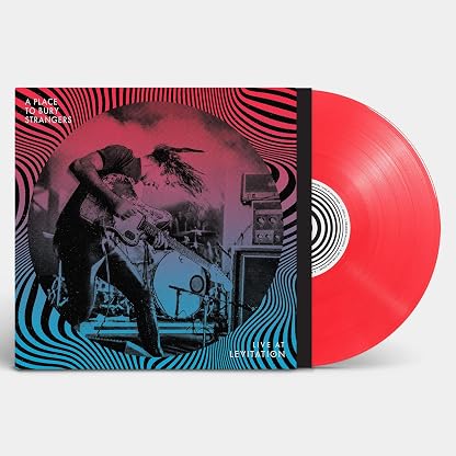 LIVE AT LEVITATION (NEON CORAL VINYL) por A Place to Bury Strangers — capa do álbum