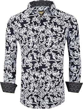 Patterned Dress Shirts Paisley Paisley Designer Dress Shirts