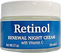 Delfanti Milano • Creme noturno para rosto e pescoço de retinol • Hidratante com vitamina C • Feito na Itália • 50 ml