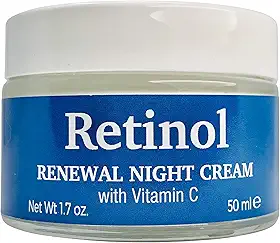 Delfanti Milano • Creme noturno para rosto e pescoço de retinol • Hidratante com vitamina C • Feito na Itália • 50 ml