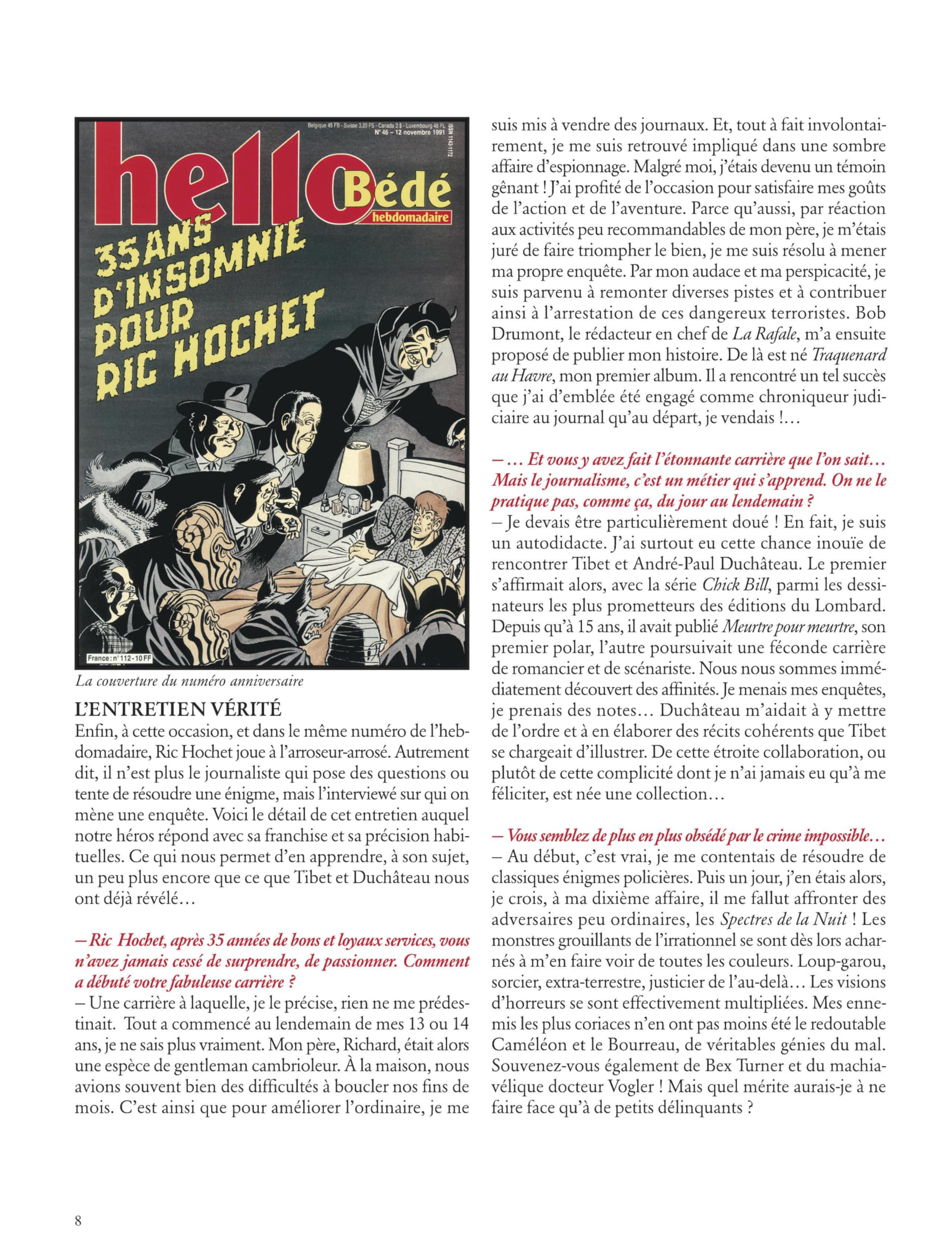Intégrale Ric Hochet - Tome 11