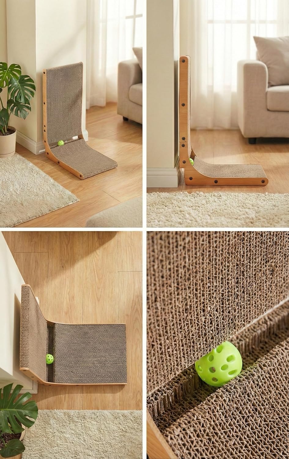 Cat Scratching Cardboard