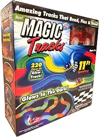 Magic Tracks Pista De Corrida (Carro Laranja)