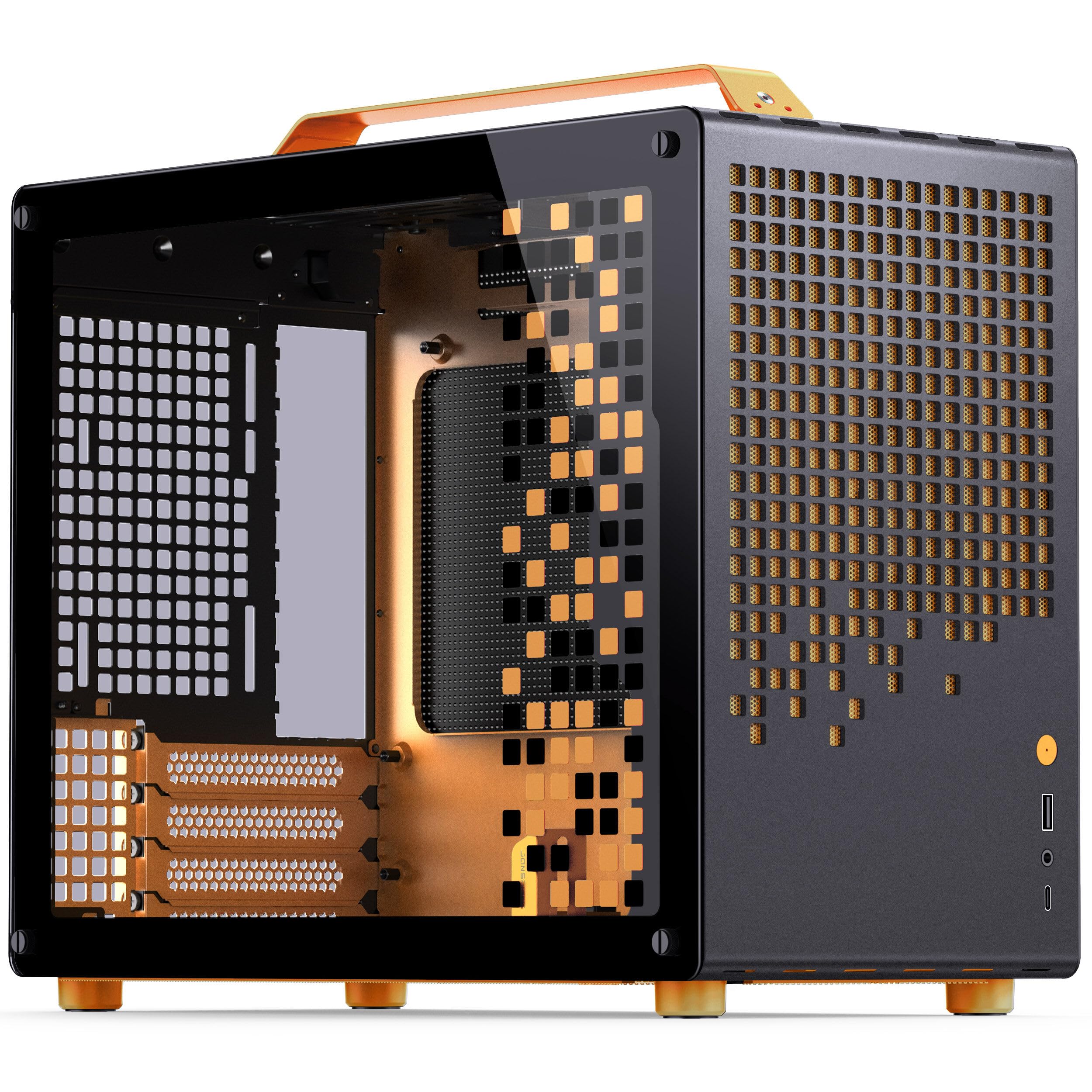 MATX Handle Case Z20 - Black-Orange