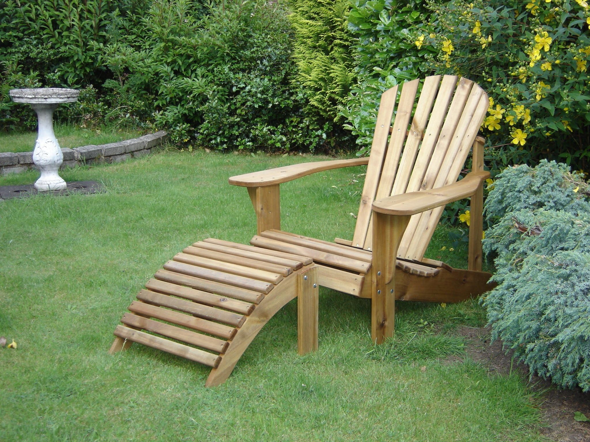 Adirondack Chair & Footstool Plans/templates/blueprints