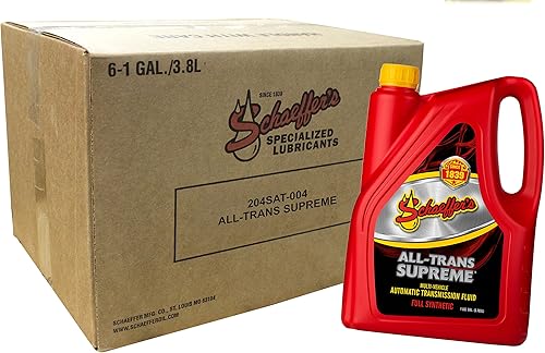 Miniatura 3 de Schaeffer Manufacturing Co. 0204SAT-012 All-Trans Supreme - Líquido de transmisión automática, botella de 1 cuarto de galón (paquete de 12)