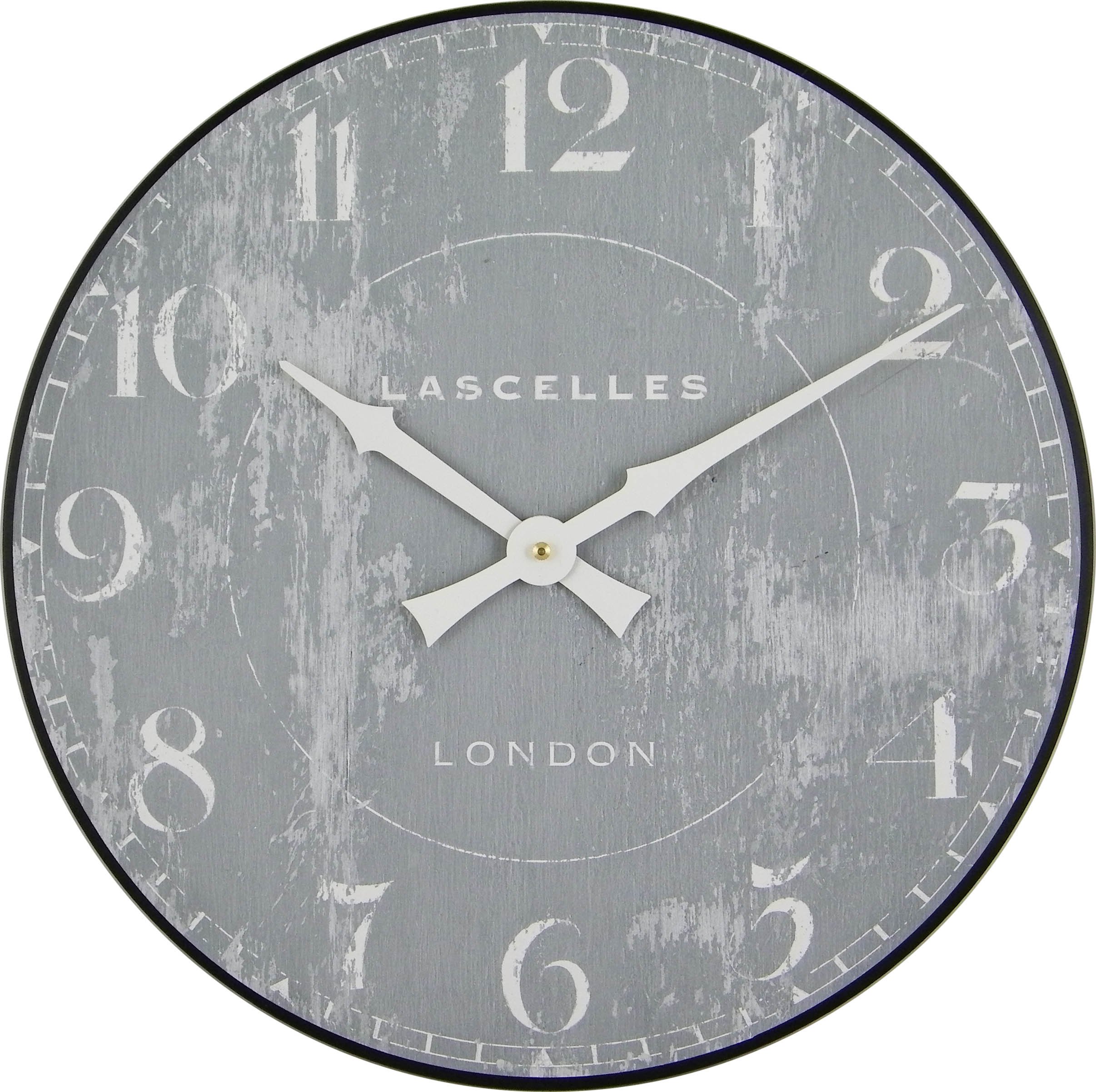 Roger Lascelles Clock Grey Indoor Wall Clock Lascelles - 36Cm