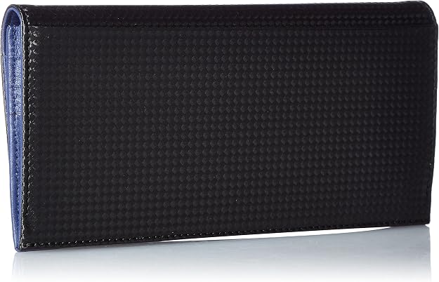 Amazon | [ノイインテレッセ] シャッテン 長財布 クロ×ネイビー | 財布