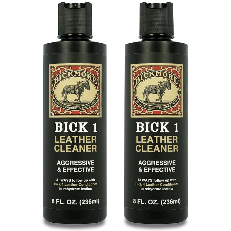 Bickmore Bick 1 Limpador de Couro Líquido sem Fragrância 236 mL, Kit com 2