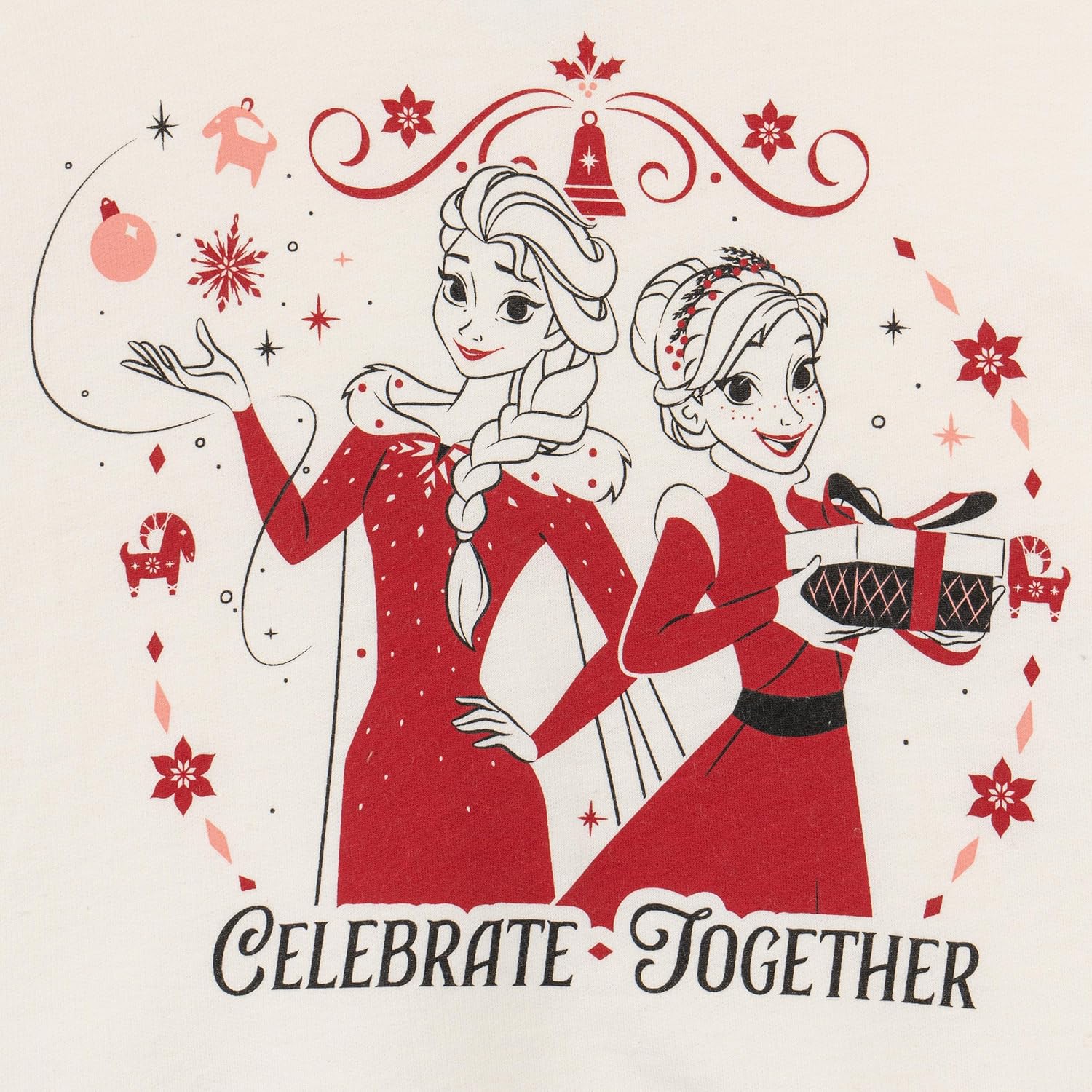 Disney Christmas Halloween Fleece Sweatshirt and Jogger Pants Outfit Set Newborn to Big Kid Sizes (Newborn - 14-16) - Image 6