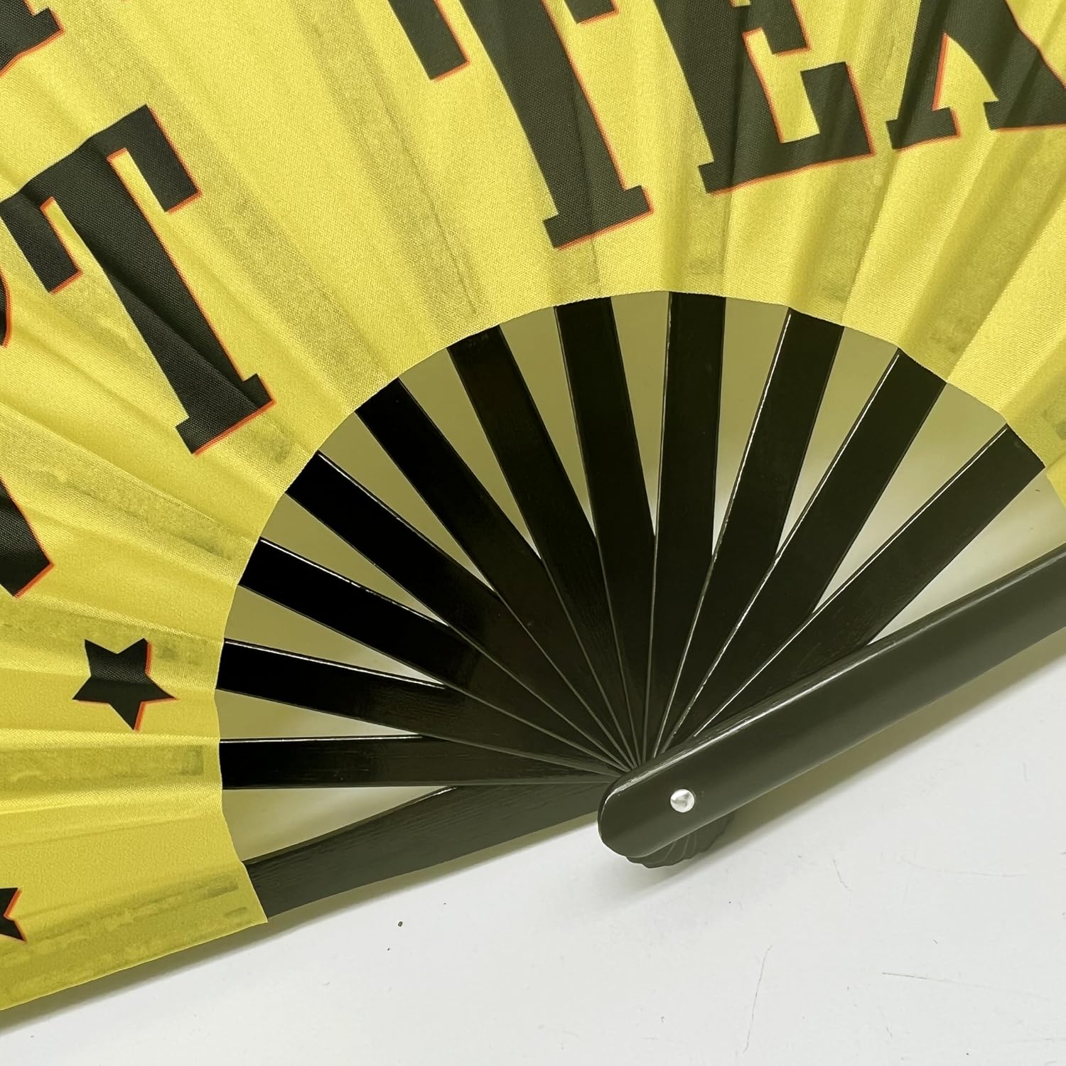 Expression Tees Rodeo Chitlin Circuit Large Concert Folding Hand Fan, Foldable Handheld CLACK Fans