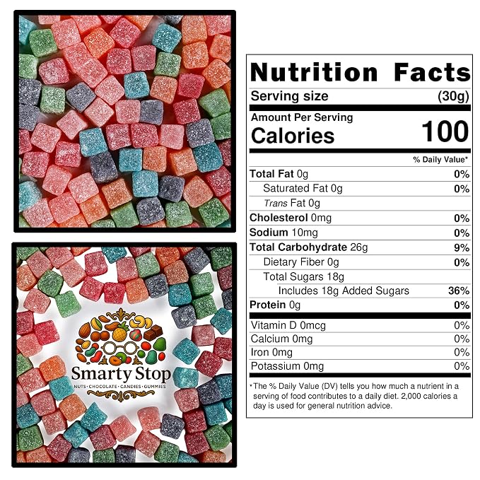 Smarty Stop Caramelos Ácidos Masticables 2 lb miniatura 2