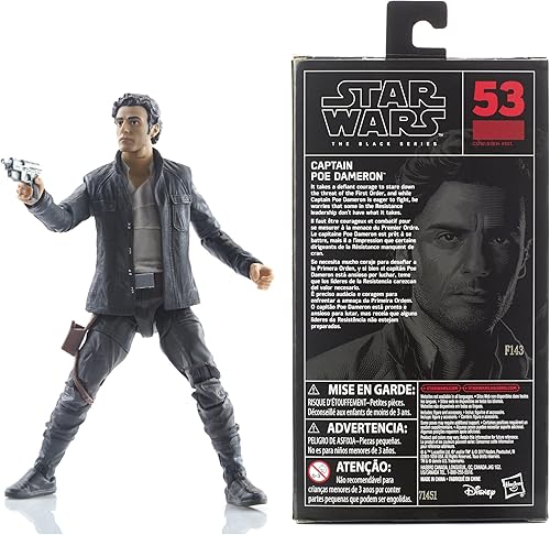 Miniatura 7 de Star Wars Capitán Poe Dameron de la serie negra