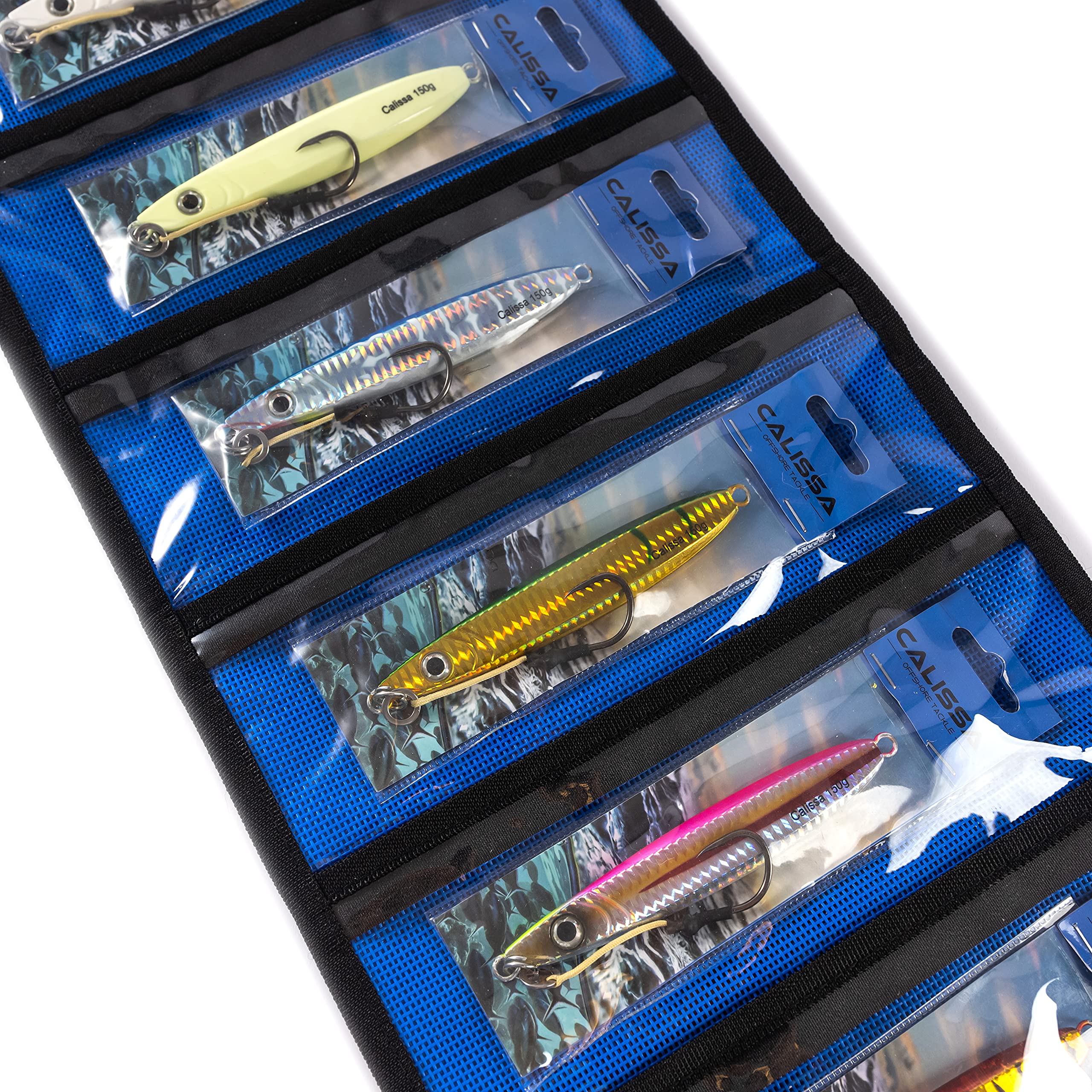 Calissa Offshore Tackle Vertical Jig - 80g/150g/250g, 3/0 Hook, Glow Paint, Slow/Fast Pitch Fishing