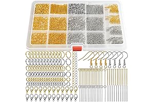 LEOBRO 1200PCS Jewelry Making Supplies: The Essential Elements for Jewelry Creation