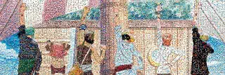 エンスカイ(ENSKY) ONE PIECE ワンピース モザイクアート(仲間の印) 34×102cm ジグソーパズル 950ピース JIGSAW PUZZLE 950-27 6才以上