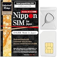 Vista 1 de Tarjeta SIM de Japón solo 15 días 4G LTE de alta velocidad diaria de 2 GB + datos ilimitados a velocidad reducida No se necesita itinerancia