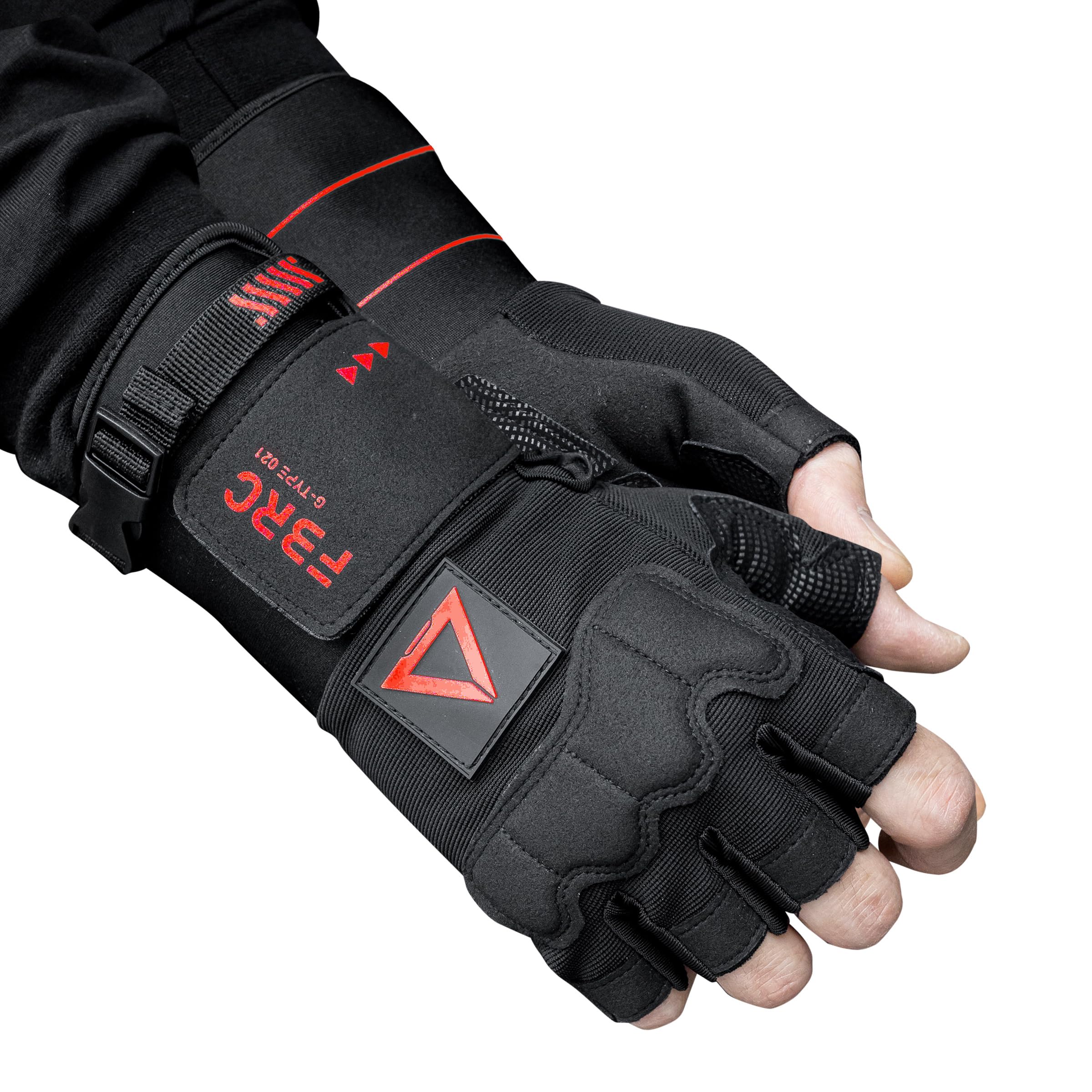 Fabric of the Universe Tactical Fingerless Logo Gloves