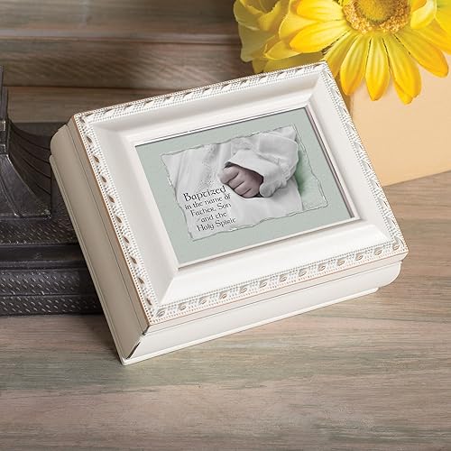 Vista 3 de Bebé Bautismo Cottage Garden Inspirational Marfil Tiny Plaza Cofre