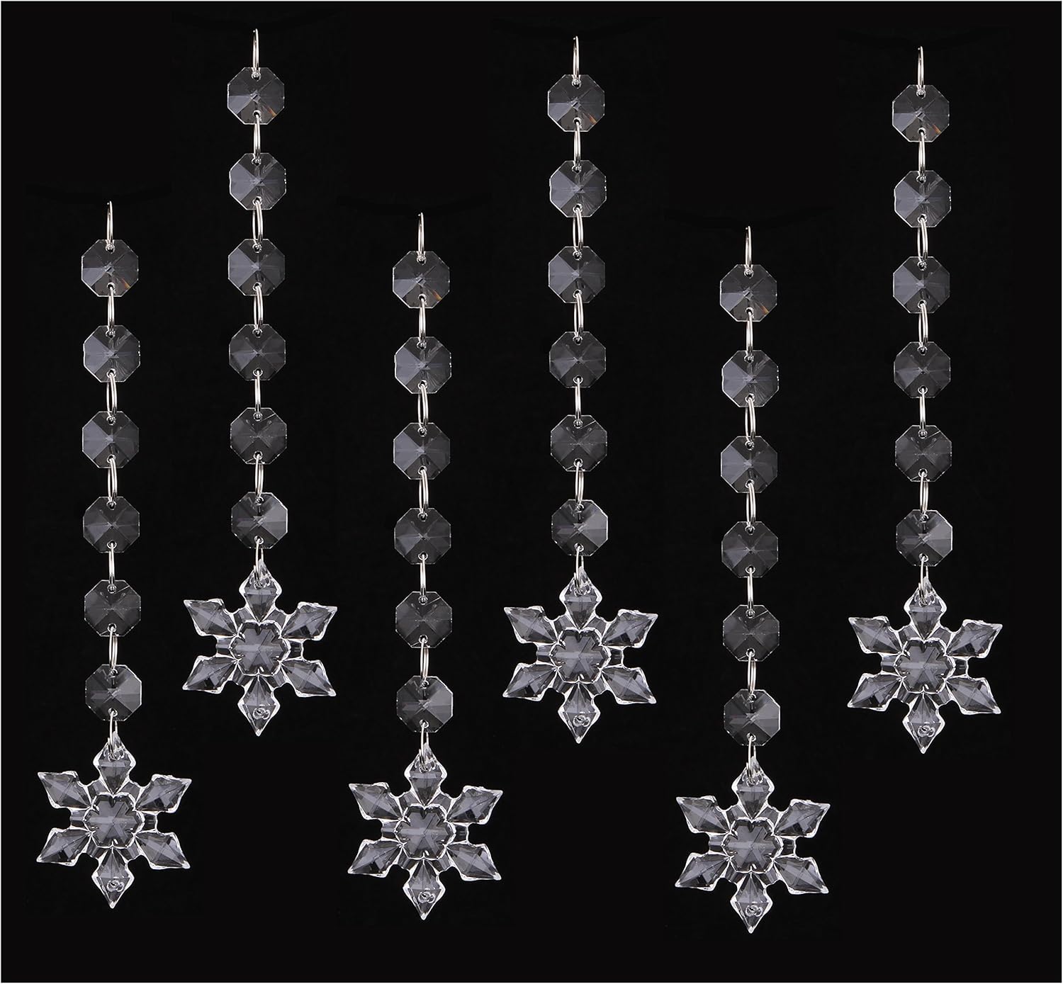 WAZHRMGHG Style 30PCS Acrylic Crystal Beads Garland