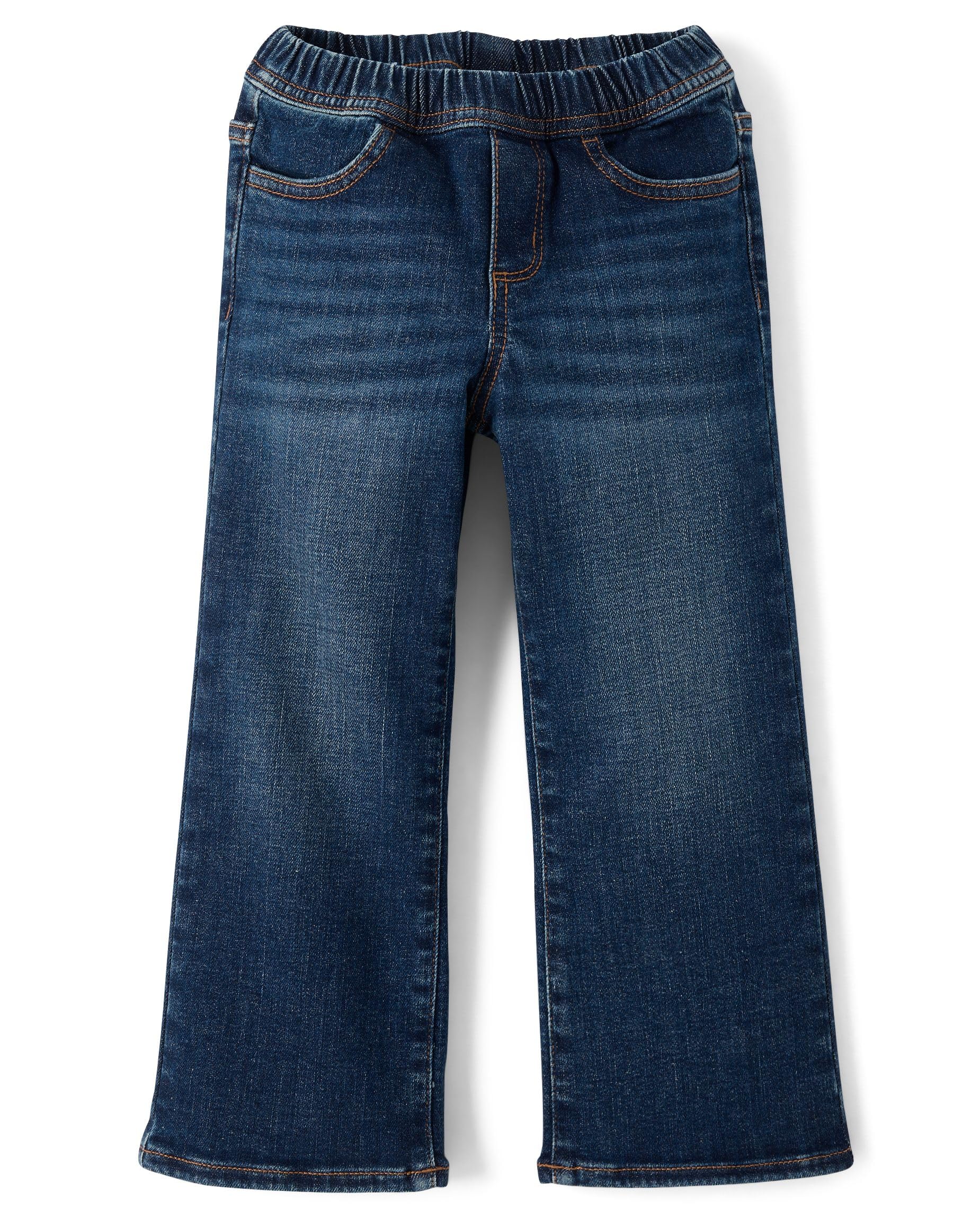 Gymboree Girls' and Toddler Wide Leg Jeans