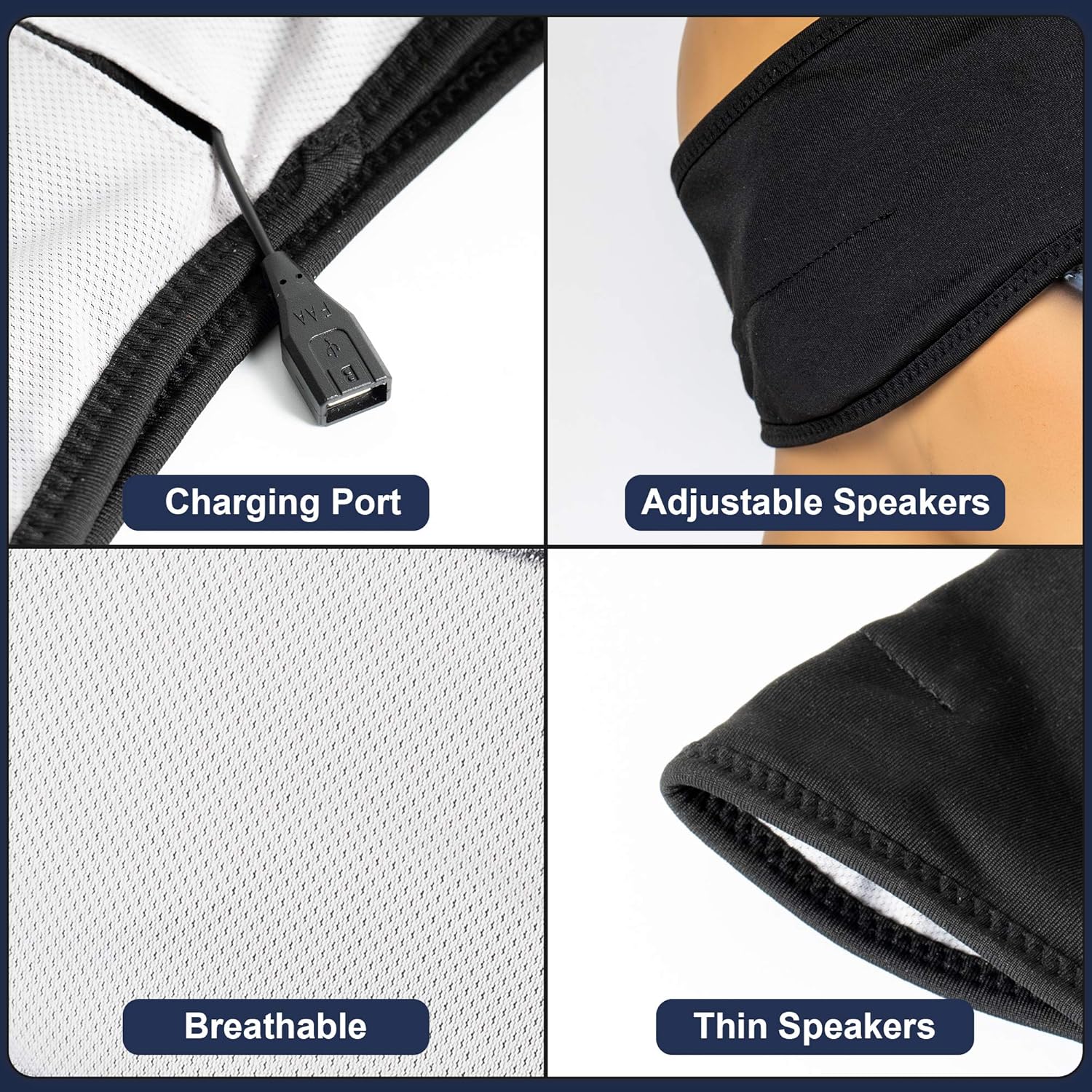 هدفون خنک Lavince Sleep Bluetooth Headband ...