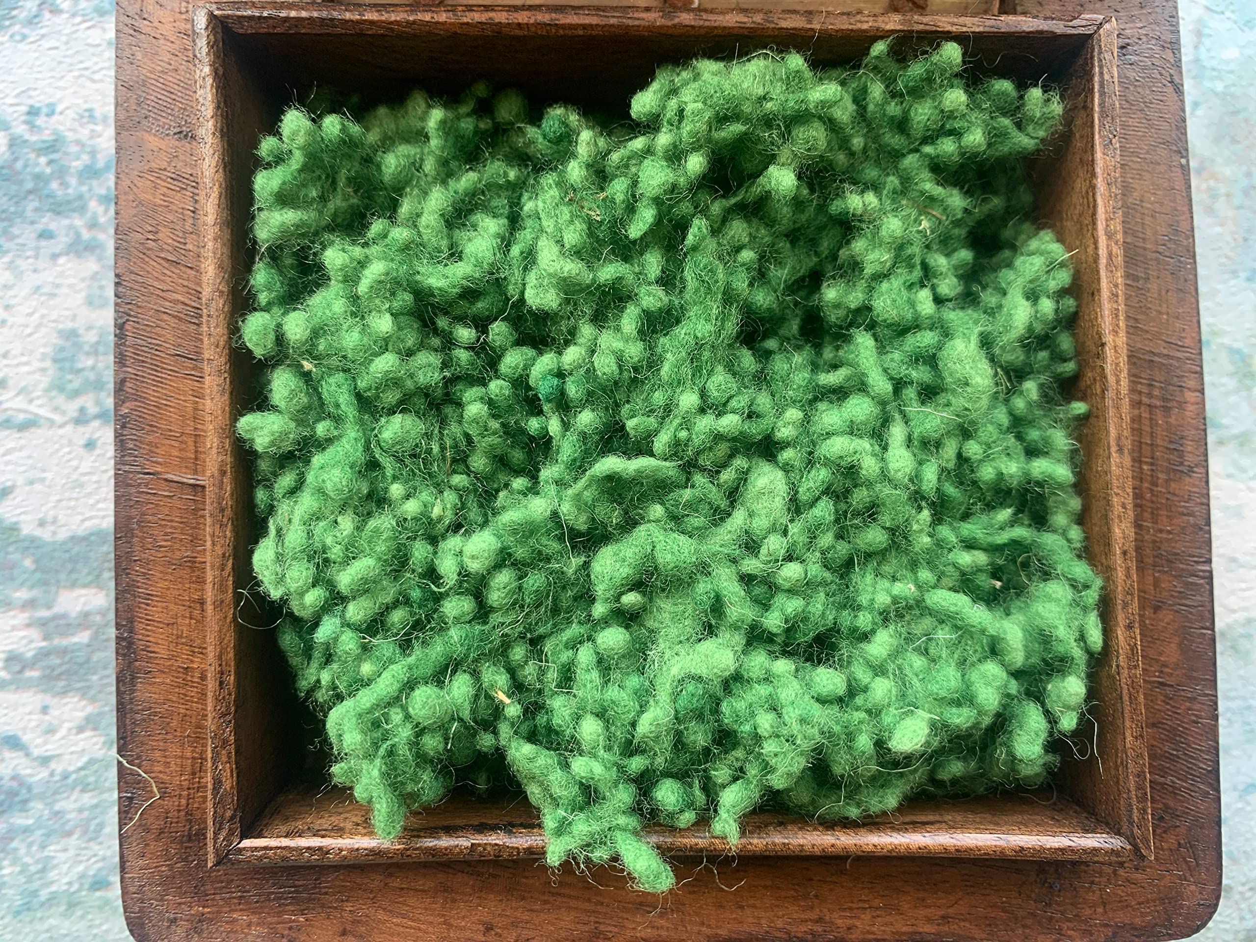 Heidifeathers Blue,Green,Orange,Purple,White Nepps Mix - Choose The Size (10G Green)