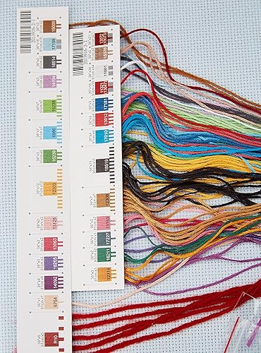 Miniatura 3 de Calcetín de Navidad Dimensions Needlecrafts de punto de cruz, de 16 pulgadas